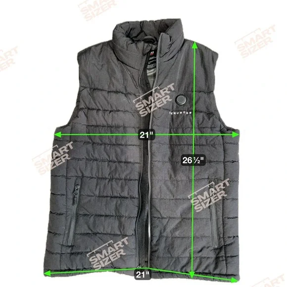 Venustas Heated Vest Men's Medium Black Quilted Puffer | No Battery | Workwear - Picture 4 of 16